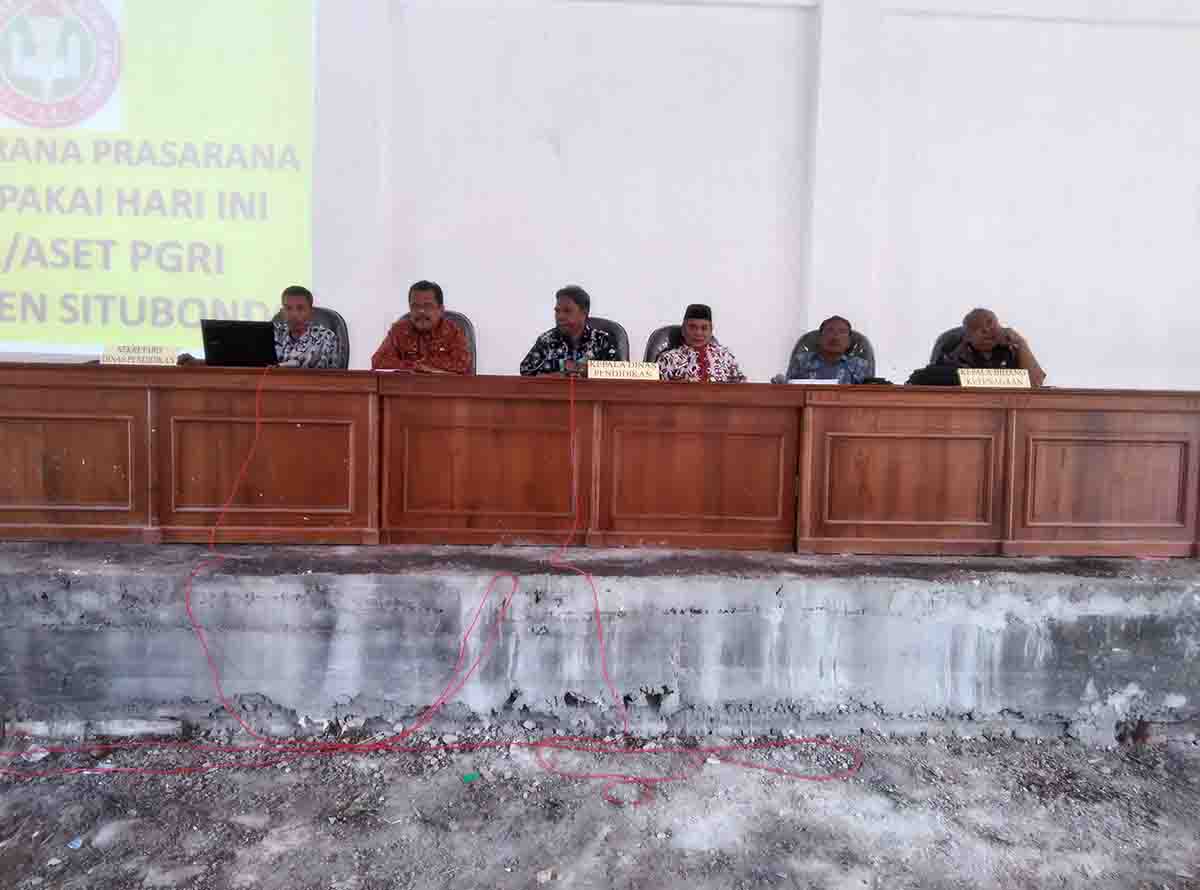 RAPAT KOORDINASI DI KANTOR PGRI 2016